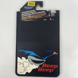 NEW VINTAGE Plasticolor Mud Guards Road Runner 12x18 Truck SUV Black 1993 Flaps